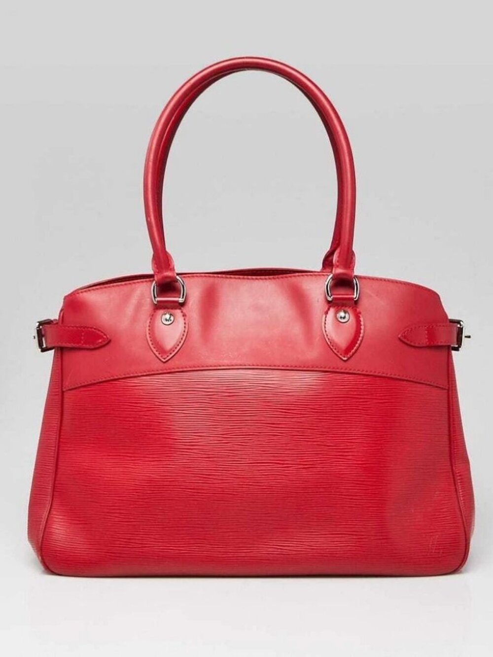 Louis Vuitton Rouge Epi Leather Passy GM Bag
